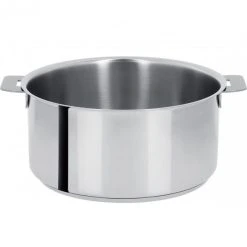 Casserole Mutine Ø 20 cm Manche Amovible Inox Cristel