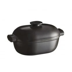 Cocotte en Céramique Ovale 4,5 L Ardoise Delight Emile Henry