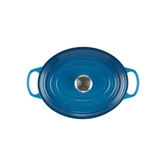 Cocotte en fonte Ovale 29 cm Marseille Le Creuset Signature 3 Cocotte en fonte Ovale 29 cm Marseille Le Creuset Signature â Image 3