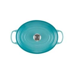 Cocotte en fonte Ovale 31 cm Caraïbes Le Creuset Signature -Boutique GreenPan cocotte en fonte ovale 31 cm caraibes le creuset signature 2