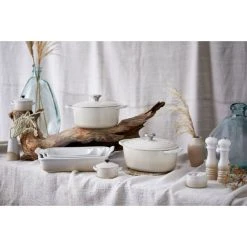 Cocotte en fonte Ovale 31 cm Meringue Signature Le Creuset 10 Cocotte en fonte Ovale 31 cm Meringue Signature Le Creuset -Boutique GreenPan cocotte en fonte ovale 31 cm meringue signature le creuset 4