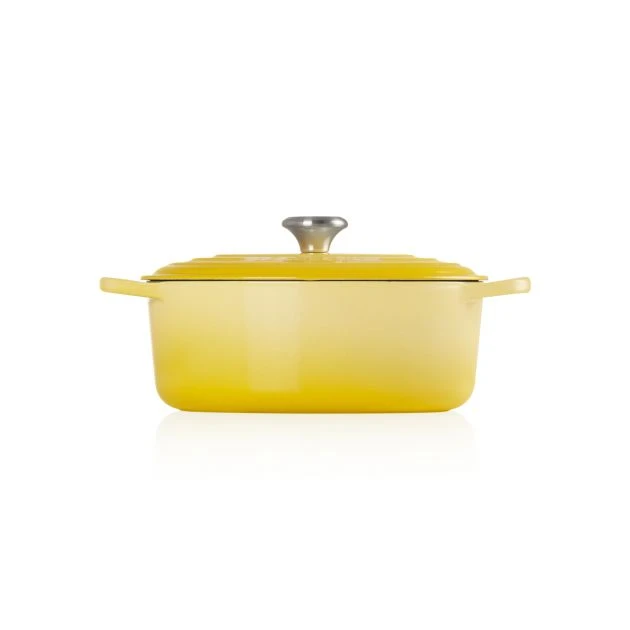 Cocotte en fonte Ovale 31 cm Soleil Le Creuset Signature 2 Cocotte en fonte Ovale 31 cm Soleil Le Creuset Signature â Image 2