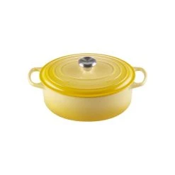 Cocotte en fonte Ovale 31 cm Soleil Le Creuset Signature