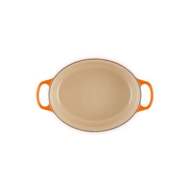 Cocotte en fonte Ovale 35 cm Volcanique Le Creuset Signature 3 Cocotte en fonte Ovale 35 cm Volcanique Le Creuset Signature â Image 3