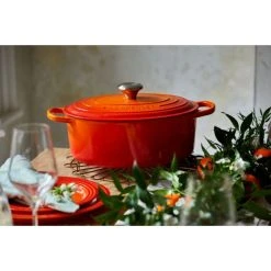 Cocotte en fonte Ovale 35 cm Volcanique Le Creuset Signature 9 Cocotte en fonte Ovale 35 cm Volcanique Le Creuset Signature -Boutique GreenPan cocotte en fonte ovale 35 cm volcanique le creuset signature 4