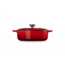 Cocotte en Fonte Ovale Basse 27 cm Cerise Le Creuset Signature -Boutique GreenPan cocotte en fonte ovale basse 27 cm cerise le creuset signature 2