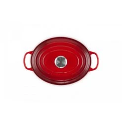 Cocotte en Fonte Ovale Basse 27 cm Cerise Le Creuset Signature -Boutique GreenPan cocotte en fonte ovale basse 27 cm cerise le creuset signature 3
