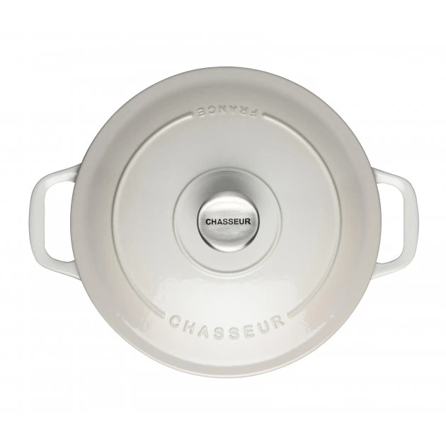 Cocotte en Fonte Ronde 20 cm Macadamia Chasseur 1 Cocotte en Fonte Ronde 20 cm Macadamia Chasseur