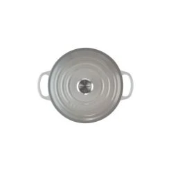 Cocotte en Fonte Ronde 20 cm Mist Grey Le Creuset Signature -Boutique GreenPan cocotte en fonte ronde 20 cm mist grey le creuset signature 2
