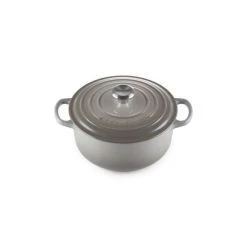Cocotte en Fonte Ronde 20 cm Mist Grey Le Creuset Signature