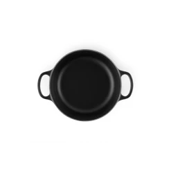 Cocotte en fonte Ronde 20 cm Noir mat Le Creuset Signature -Boutique GreenPan cocotte en fonte ronde 20 cm noir mat le creuset signature 3