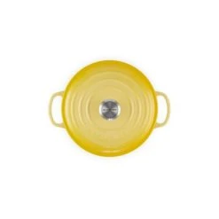 Cocotte en Fonte Ronde 20 cm Soleil Le Creuset Signature -Boutique GreenPan cocotte en fonte ronde 20 cm soleil le creuset signature 2