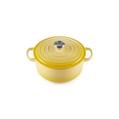 Cocotte en Fonte Ronde 20 cm Soleil Le Creuset Signature