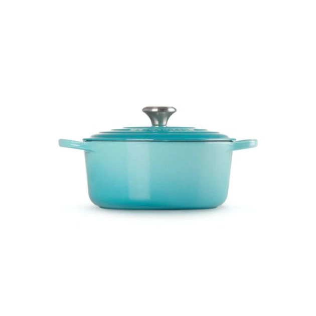 Cocotte en fonte Ronde 24 cm Caraïbes Le Creuset Signature 2 Cocotte en fonte Ronde 24 cm Caraïbes Le Creuset Signature – Image 2