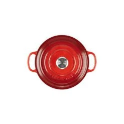 Cocotte en Fonte Ronde 24 cm Cerise Le Creuset Signature 8 Cocotte en Fonte Ronde 24 cm Cerise Le Creuset Signature -Boutique GreenPan cocotte en fonte ronde 24 cm cerise le creuset signature 2