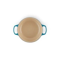 Cocotte en fonte Ronde 24 cm Deep Teal Le Creuset Signature -Boutique GreenPan cocotte en fonte ronde 24 cm deep teal le creuset signature 3