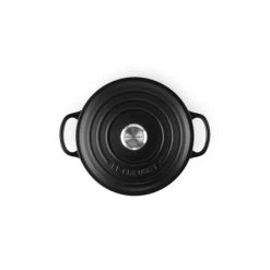 Cocotte en fonte Ronde 24 cm Noir mat Le Creuset Signature 8 Cocotte en fonte Ronde 24 cm Noir mat Le Creuset Signature -Boutique GreenPan cocotte en fonte ronde 24 cm noir mat le creuset signature 2