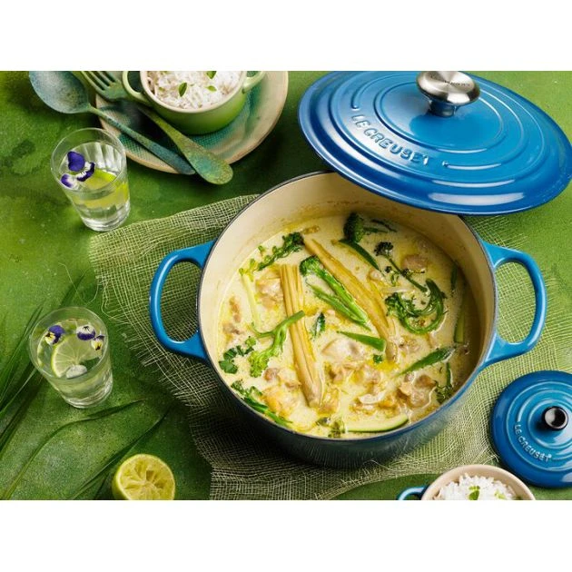 Cocotte en Fonte Ronde 26 cm Marseille Le Creuset Signature 5 Cocotte en Fonte Ronde 26 cm Marseille Le Creuset Signature â Image 5