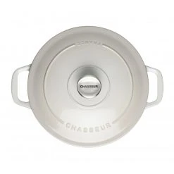 Cocotte en Fonte Ronde 28 cm Macadamia Chasseur