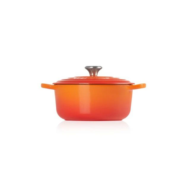 Cocotte en fonte Ronde 28 cm Volcanique Le Creuset Signature 2 Cocotte en fonte Ronde 28 cm Volcanique Le Creuset Signature – Image 2
