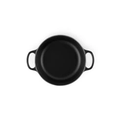 Cocotte en Fonte Ronde 30 cm Noir mat Le Creuset Signature -Boutique GreenPan cocotte en fonte ronde 30 cm noir mat le creuset signature 3