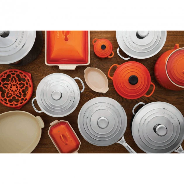 Cocotte inox avec couvercle 18 cm Le Creuset 2 Cocotte inox avec couvercle 18 cm Le Creuset â Image 2