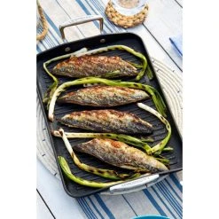 Grill géant anti-adhérant 34 x 25 cm Le Creuset -Boutique GreenPan grill geantanti adherant 34 x 25 cm le creuset 2