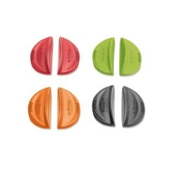 Lot de 2 anses silicone clipsables Noir Twisty de Buyer