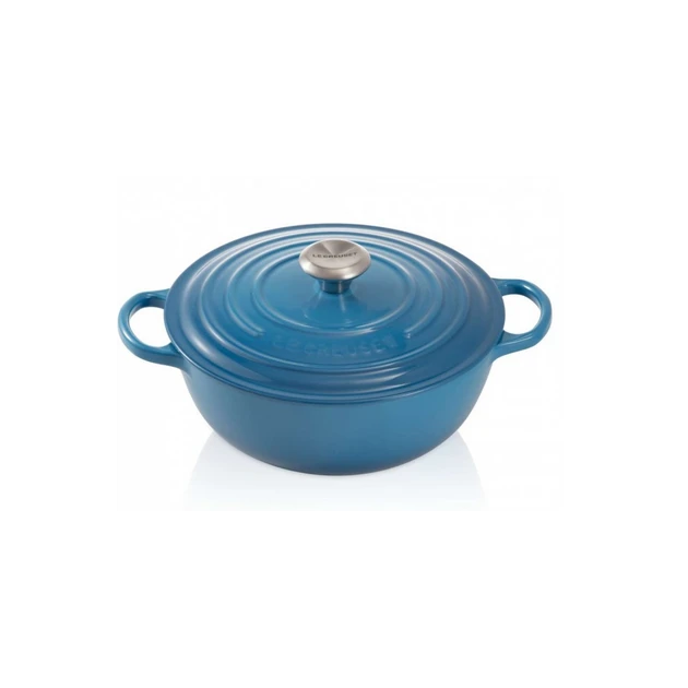 Marmite en fonte 26 cm Marseille Le Creuset Signature 1 Marmite en fonte 26 cm Marseille Le Creuset Signature