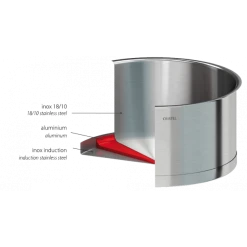 Marmite Ø 20 cm Strate Amovible Inox Cristel -Boutique GreenPan marmite o 20 cm strate amovible inox cristel 1