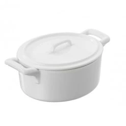 Mini Cocotte Ovale Blanche 8cl Belle Cuisine Revol