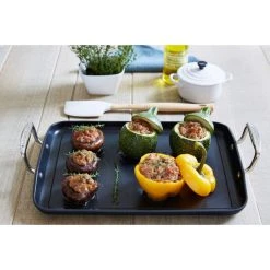 Plancha géante fonte d'aluminium 34 x 25 cm Le Creuset -Boutique GreenPan plancha geante fonte 34 x 25 cm le creuset 4