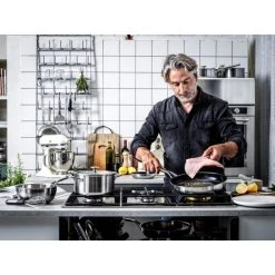 Poêle à Frire Inox 28cm KitchenAid -Boutique GreenPan poele a frire inox 28cm kitchenaid 2