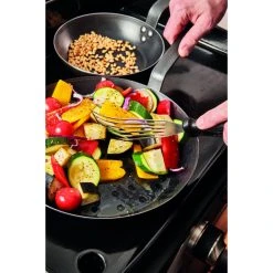 Poêle à Frire Tôle Bleue Ø 32 cm Outdoor De Buyer -Boutique GreenPan poele a frire tole bleue o 32 cm outdoor de buyer 4