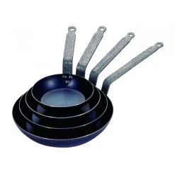 Poêle à Frire Tôle Bleue Ø 36 cm Outdoor De Buyer -Boutique GreenPan poele a frire tole bleue o 36 cm outdoor de buyer 5