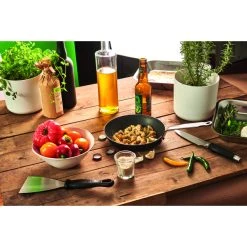 Poêle à Frire Tôle Bleue Ø 36 cm Outdoor De Buyer -Boutique GreenPan poele a frire tole bleue o 36 cm outdoor de buyer 6