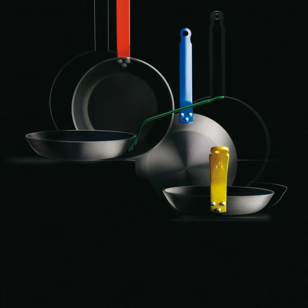 Poêle Antiadhésive ø24 cm HACCP Bleu Choc Resto Induction De Buyer 2 Poêle Antiadhésive ø24 cm HACCP Bleu Choc Resto Induction De Buyer – Image 2