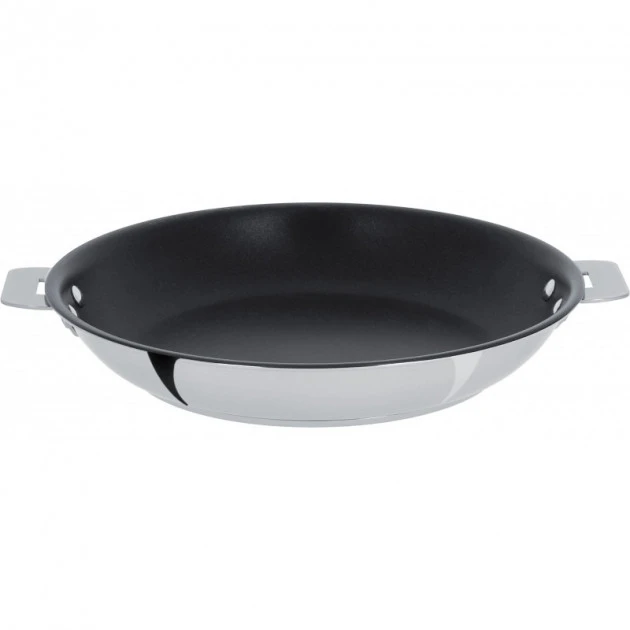 Poêle Casteline Ø 22 cm Manche Amovible Anti-Adhésive Inox Cristel 1 Poêle Casteline Ø 22 cm Manche Amovible Anti-Adhésive Inox Cristel