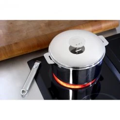 Poêle Casteline Ø 32 cm Manche Amovible Inox Cristel -Boutique GreenPan poele casteline o 32 cm manche amovible inox cristel 5