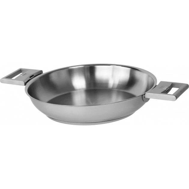 Poêle Haute Ø 24 cm Strate Amovible Inox Cristel 3 Poêle Haute Ø 24 cm Strate Amovible Inox Cristel – Image 3