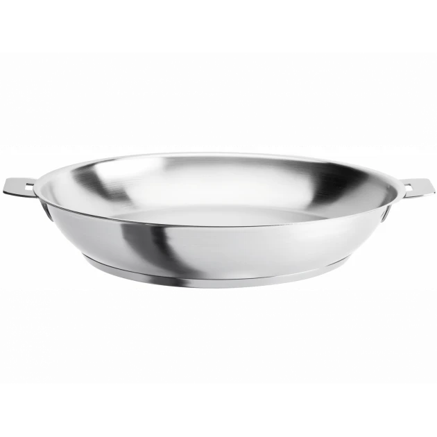 Poêle Haute Ø 24 cm Strate Amovible Inox Cristel 1 Poêle Haute Ø 24 cm Strate Amovible Inox Cristel