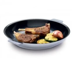 Poêle Mutine Ø 28 cm Manche Amovible Anti-Adhésive Inox Cristel -Boutique GreenPan poele mutine o 28 cm manche amovible anti adhesive inox cristel 3