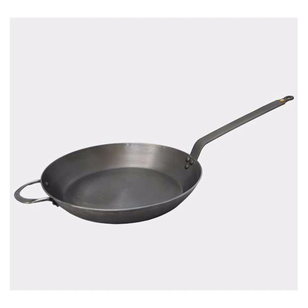 Poêle Ø 32 cm (avec anse) Minéral B Element de Buyer - Poêles en Fer 1 Poêle Ø 32 cm (avec anse) Minéral B Element de Buyer - Poêles en Fer