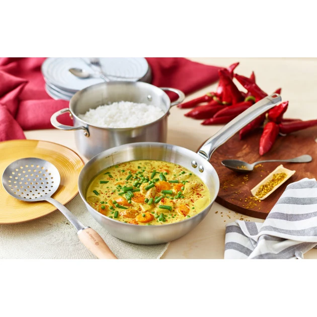 Sauteuse Bombée Inox Ø 24 cm Alchimy De Buyer 2 Sauteuse Bombée Inox Ø 24 cm Alchimy De Buyer – Image 2