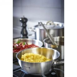 Sauteuse Bombée Inox Ø18cm Prim'Appety De Buyer -Boutique GreenPan sauteuse bombee inox o18cm prim appety de buyer 2
