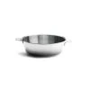 Sauteuse bombée tout Inox sans Queue Ø 24 cm Twisty de Buyer