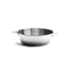 Sauteuse bombée tout Inox sans Queue à 24 cm Twisty de Buyer