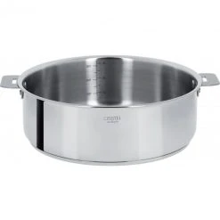Sauteuse Casteline Ă 24 cm Manche Amovible Inox Cristel