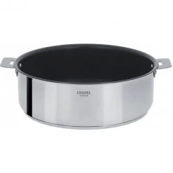 Sauteuse Casteline Ø 26 cm Manche Amovible Anti-Adhésive Inox Cristel