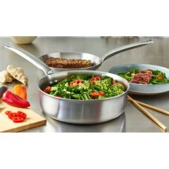 Sauteuse Droite Inox Ø 24 cm Alchimy De Buyer -Boutique GreenPan sauteuse droite inox o 24 cm alchimy de buyer 2